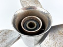 Suzuki Stainless Steel 3 Blade Propeller Prop 14" X 20P Right Hand Standard