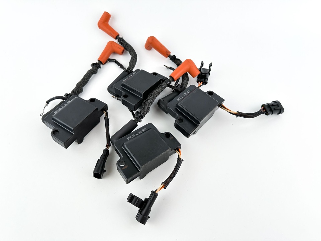 2017 Evinrude 115 HP 2 Stroke Outboard Ignition Coil Set 0586980 OEM