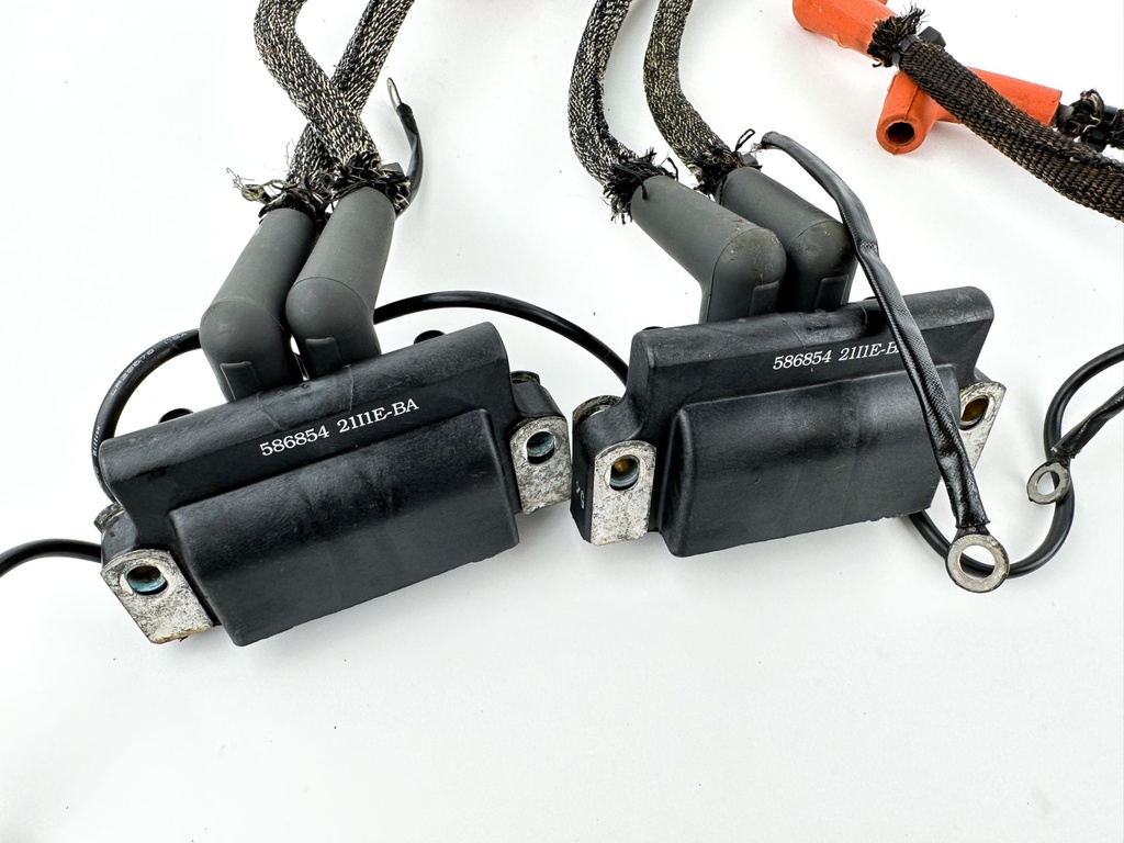 2005 Evinrude 200 HP 2 Stroke Outboard Ignition Coil Set 0586854 OEM