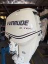 2012 Evinrude Etec 225HP 2 Stroke Outboard Engine 25" Shaft 438 Hours