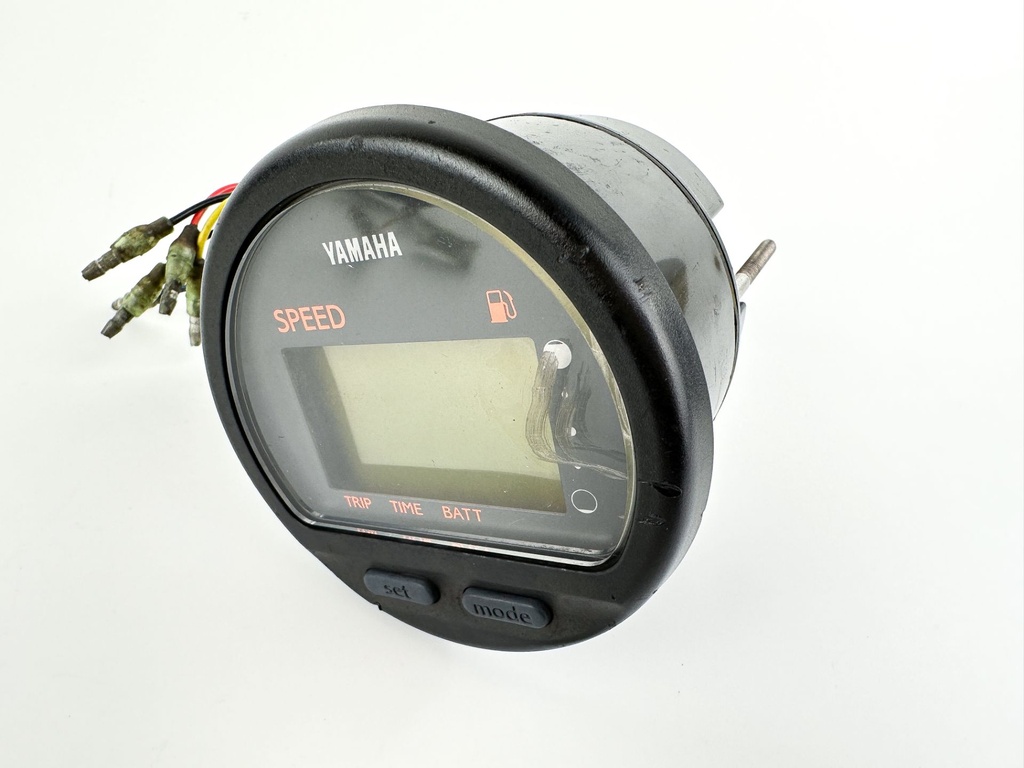 Yamaha Outboard Digital Multi-Function Speedometer Gauge - Scratched