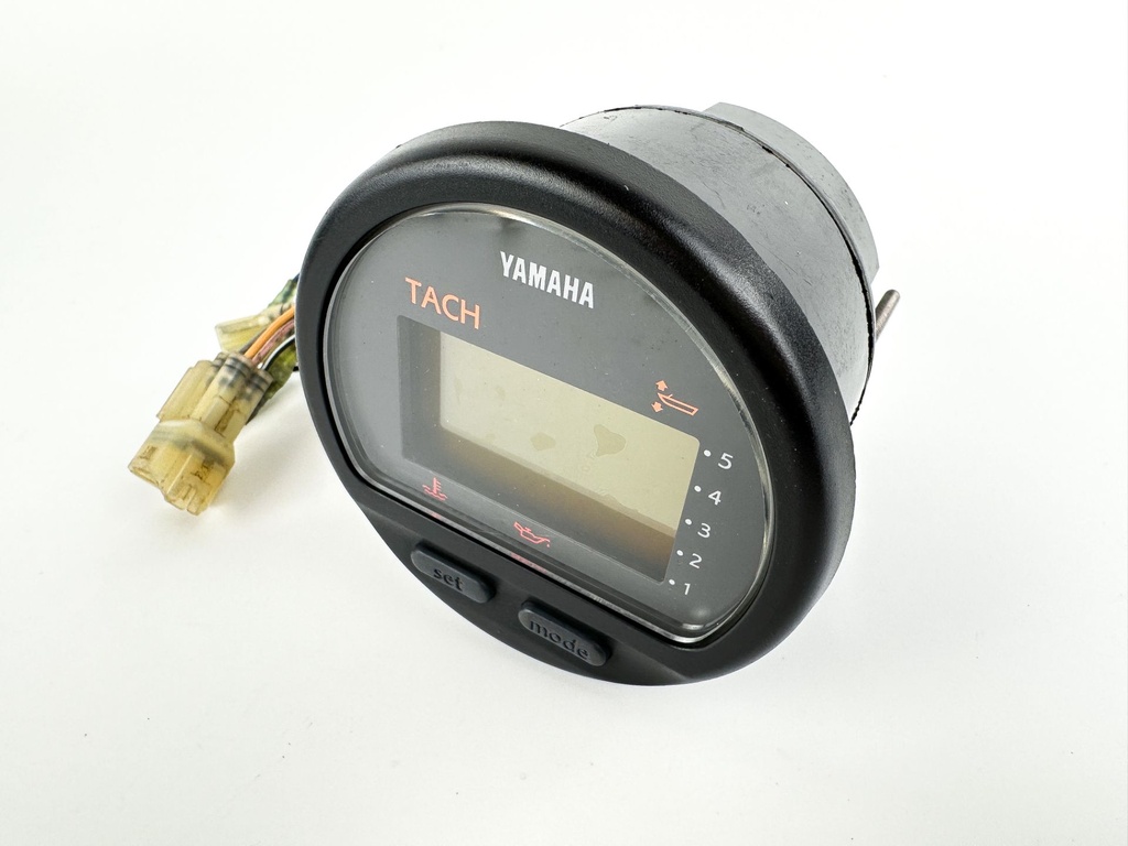Yamaha Outboard Tachometer Digital Gauge Multi-Function - Repaired & Tested