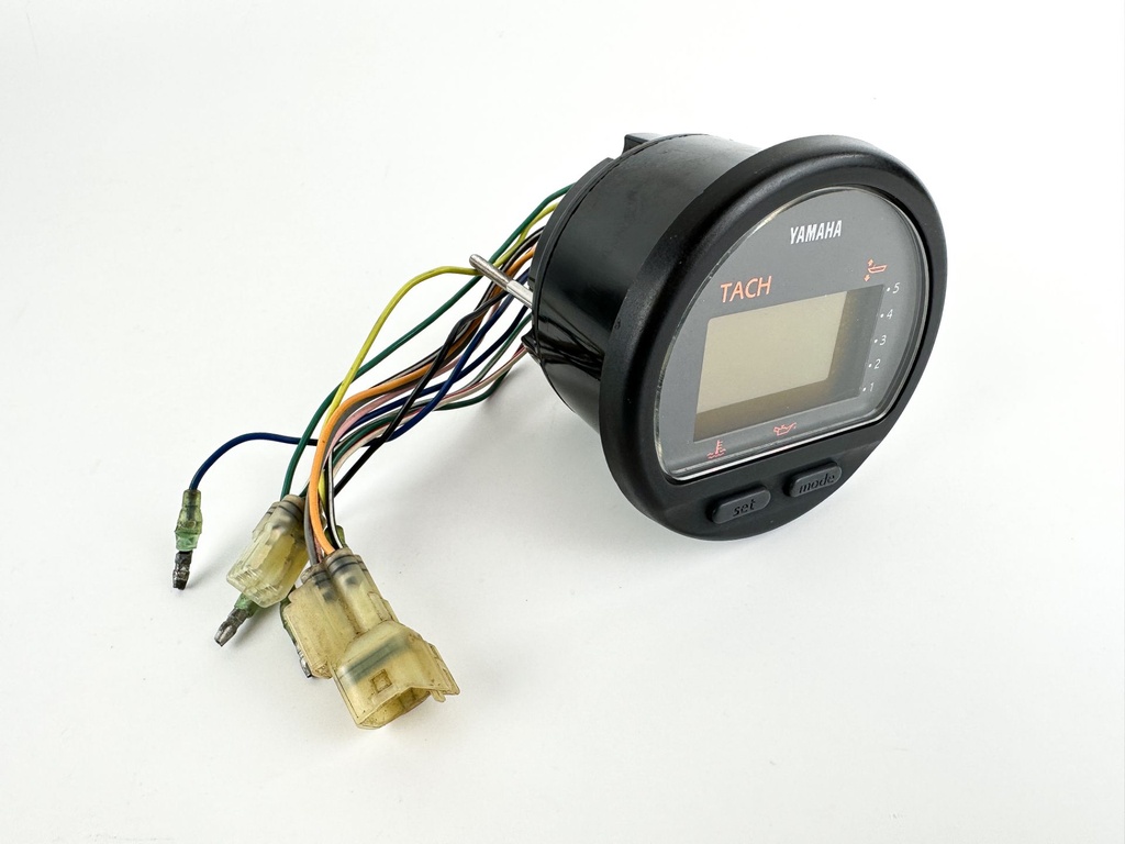 Yamaha Outboard Tachometer Digital Gauge Multi-Function - Repaired & Tested
