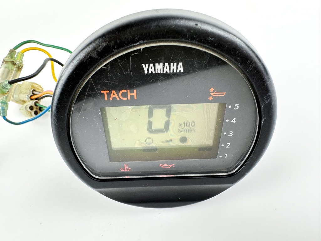Yamaha Outboard Tachometer Multi-Function Gauge Digital - Good Condition
