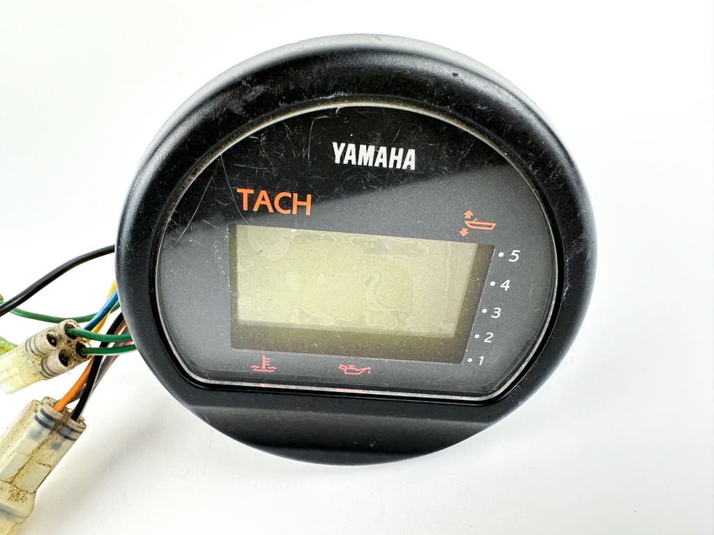 Yamaha Outboard Tachometer Multi-Function Gauge Digital - Good Condition