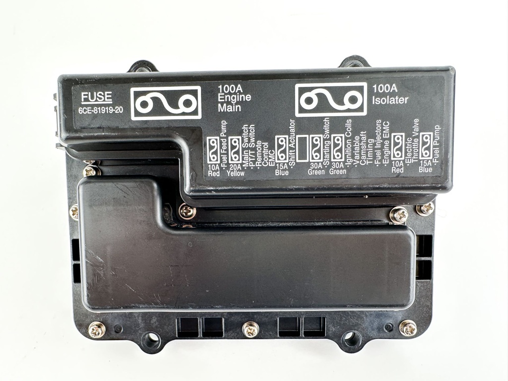 2014 Yamaha 300 HP 4 Stroke Outboard Fuse Box 6CE-82170-00-00 OEM