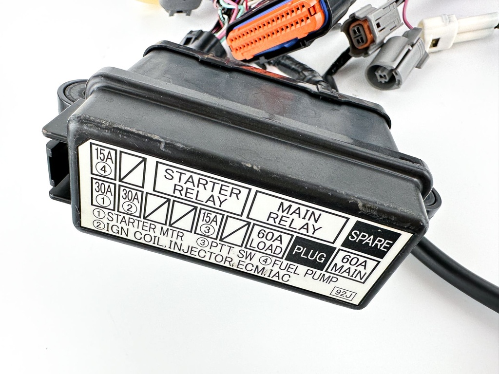 2019 Suzuki 115 HP 4 Stroke Outboard Engine Wire Harness 36610-92J63 OEM