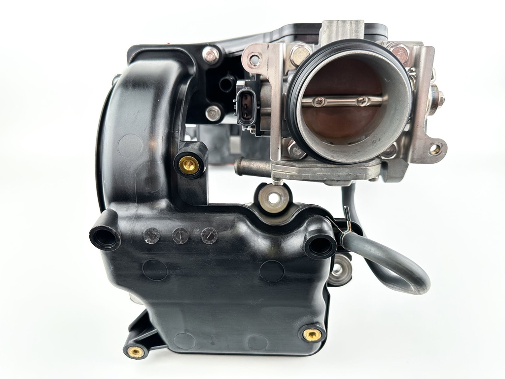 2013 Yamaha 115 HP 4 Stroke Outboard Intake Manifold W/ Throttle Body 68V-W1364-10-00