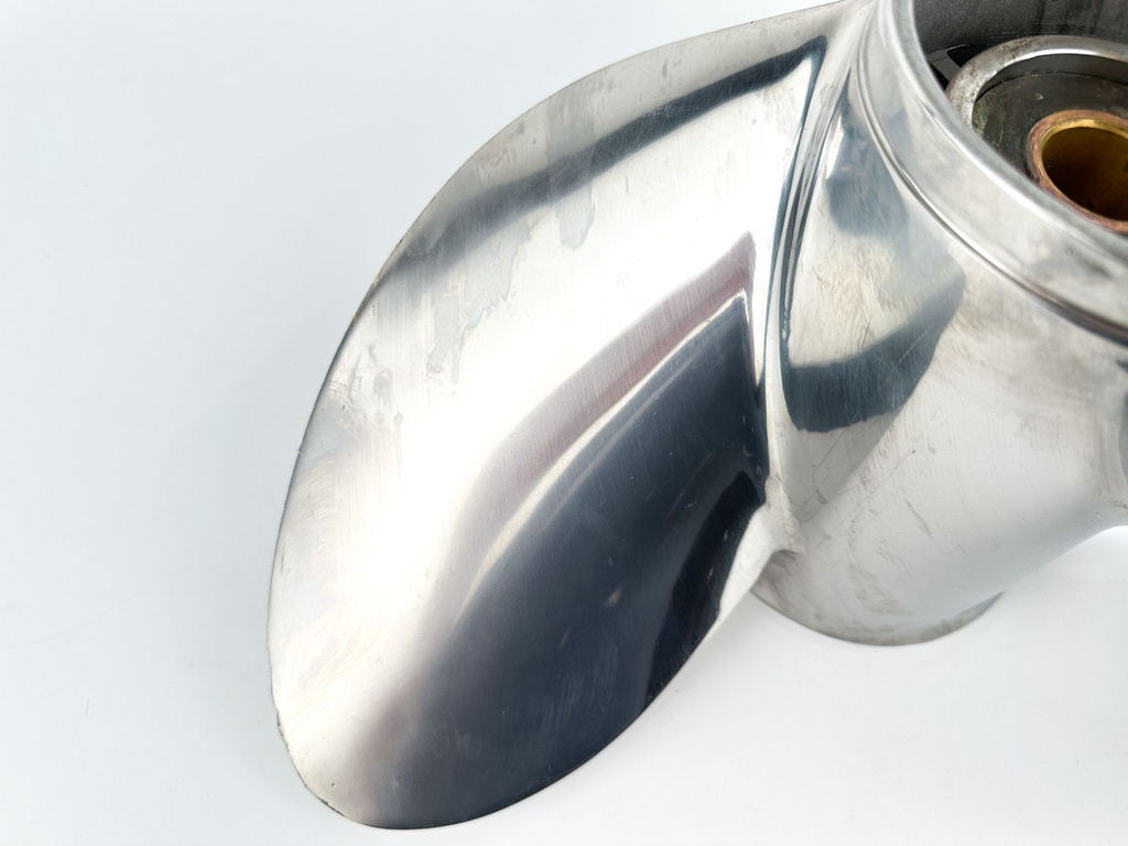 Suzuki Stainless Steel 3 Blade Propeller Prop 16" x 18P Left Hand Counter