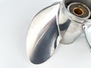 Suzuki Stainless Steel 3 Blade Propeller Prop 16" x 18P Left Hand Counter
