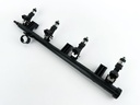 2022 Yamaha 200 HP 4 Stroke Outboard Fuel Injector Set W/ Rail 6DA-13160-02-00 OEM