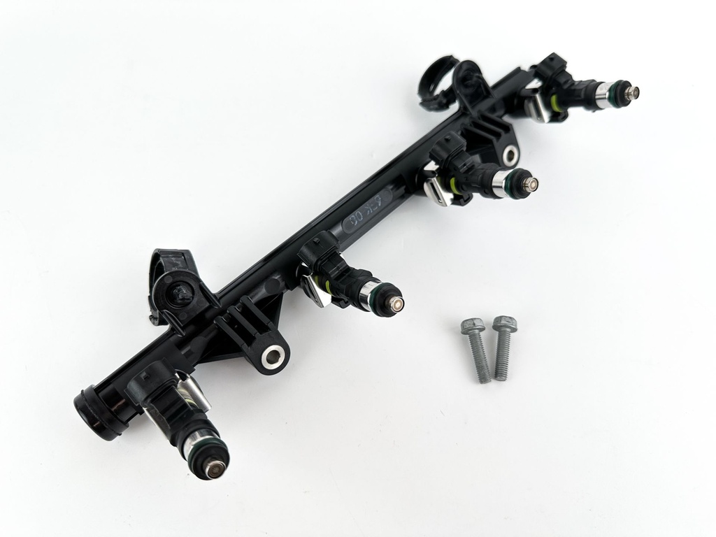 2019 Yamaha 115 HP 4 Stroke Outboard Fuel Injector Set W/ Rail 6EK-13160-00-00 OEM