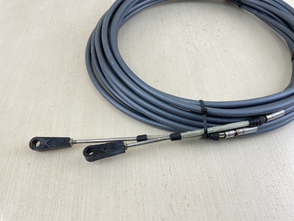 ABA-CABLE-23-GY Yamaha Outboard Shift & throttle Control Cables 23'