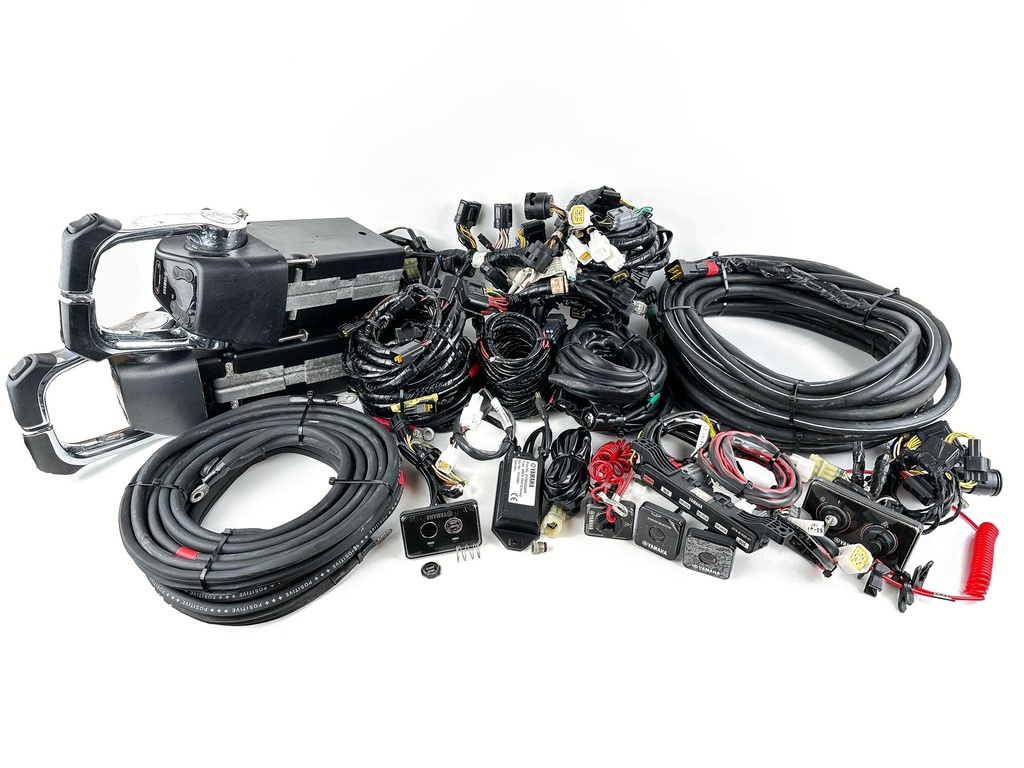 Yamaha Dual Engine DEC Binnacle Control Box Setup Twin Stations 6X6