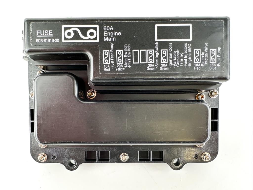 2012 Yamaha 250 HP 4 Stroke Outboard Fuse Box 6CB-82170-00-00 OEM