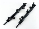2012 Yamaha 250 HP 4 Stroke Outboard Fuel Injector Set W/ Rail 6AW-13761-00-00 OEM