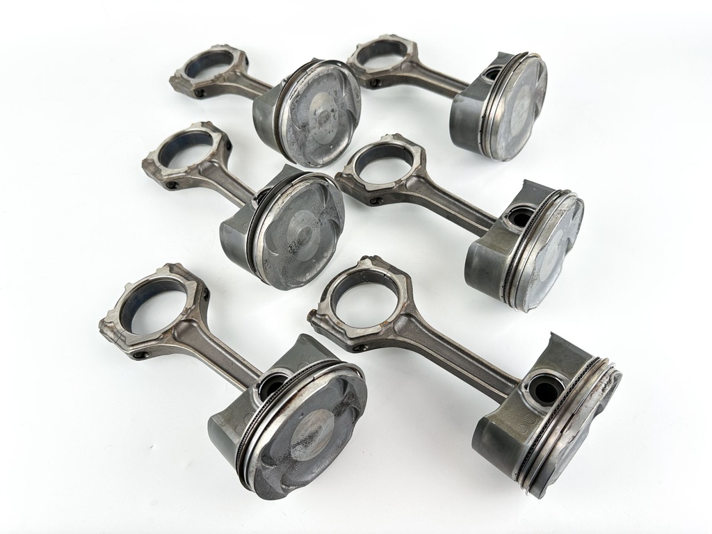 2012 Yamaha 250 HP 4 Stroke Outboard Piston & Connecting Rod Set 6CB-W1165-00-00 OEM