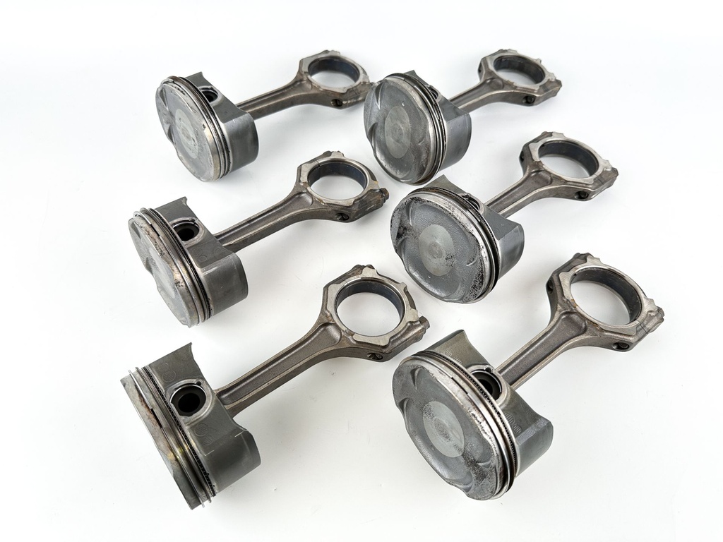 2012 Yamaha 250 HP 4 Stroke Outboard Piston & Connecting Rod Set 6CB-W1165-00-00 OEM