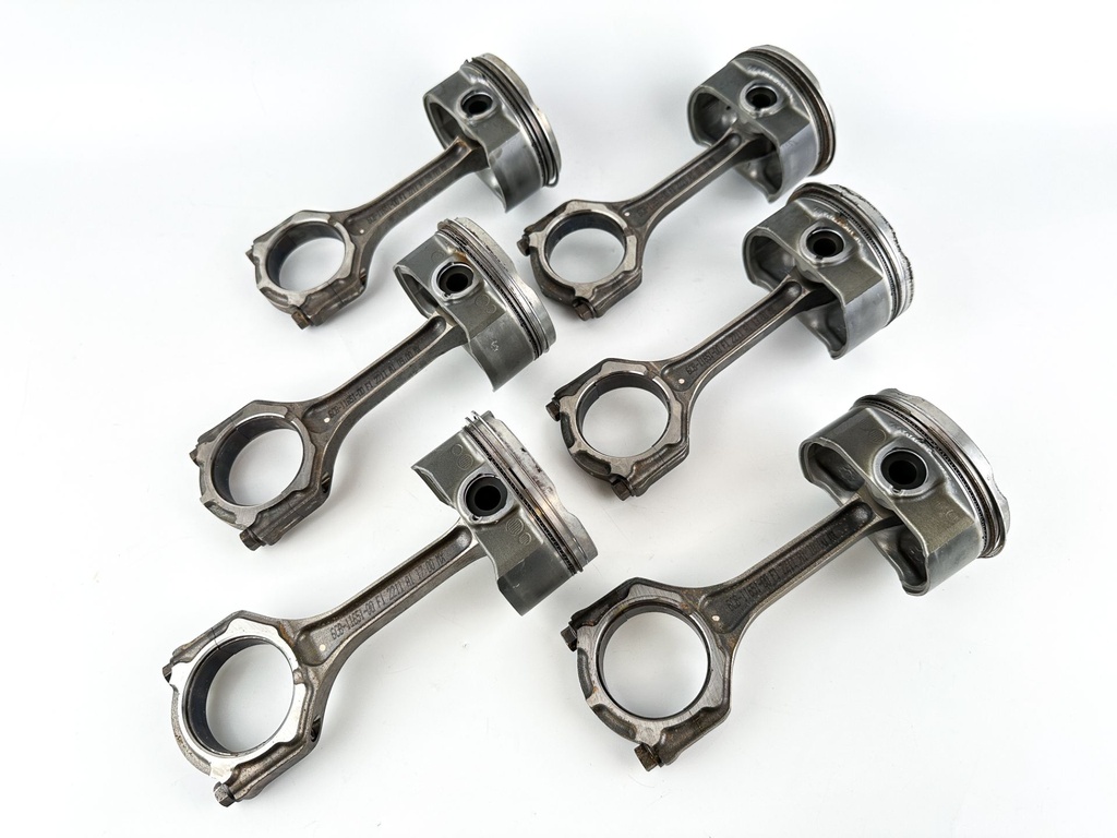 2012 Yamaha 250 HP 4 Stroke Outboard Piston & Connecting Rod Set 6CB-W1165-00-00 OEM