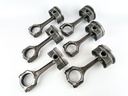 2012 Yamaha 250 HP 4 Stroke Outboard Piston & Connecting Rod Set 6CB-W1165-00-00 OEM