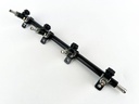2016 Mercury 90 HP 4 Stroke Outboard Fuel Injector Set W/ Rail 8M6002428 OEM
