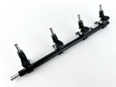 2016 Mercury 90 HP 4 Stroke Outboard Fuel Injector Set W/ Rail 8M6002428 OEM
