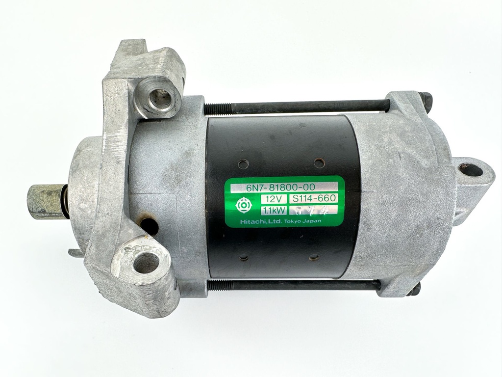 1997 Yamaha 130 HP 2 Stroke Outboard Starter Motor 6N7-81800-00-00 OEM