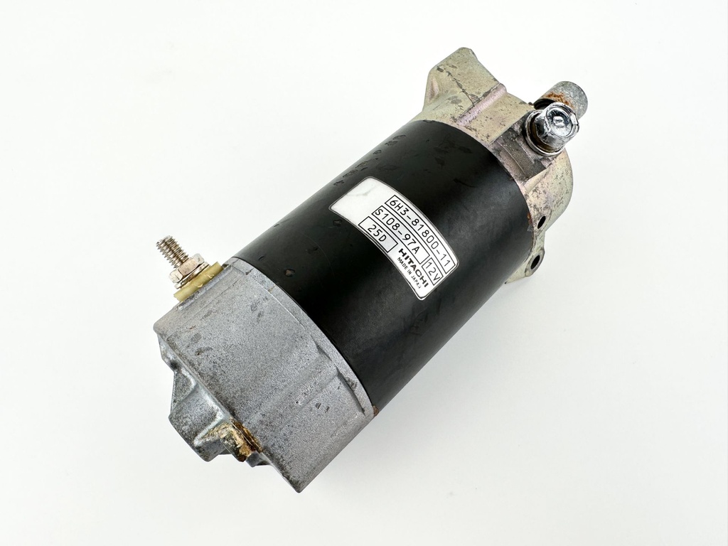 2003 Yamaha 70 HP 2 Stroke Outboard Starter Motor 6H3-81800-11-00 OEM