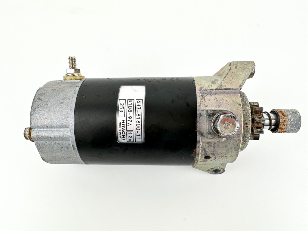 2003 Yamaha 70 HP 2 Stroke Outboard Starter Motor 6H3-81800-11-00 OEM