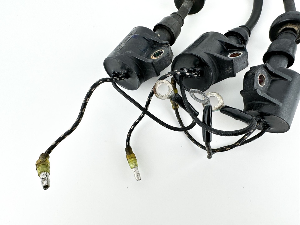 2002 Yamaha 50 HP 2 Stroke Outboard Ignition Coil Set 6H5-85570-00-00 OEM