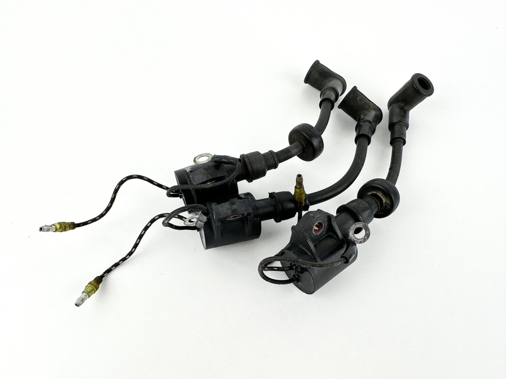 2002 Yamaha 50 HP 2 Stroke Outboard Ignition Coil Set 6H5-85570-00-00 OEM