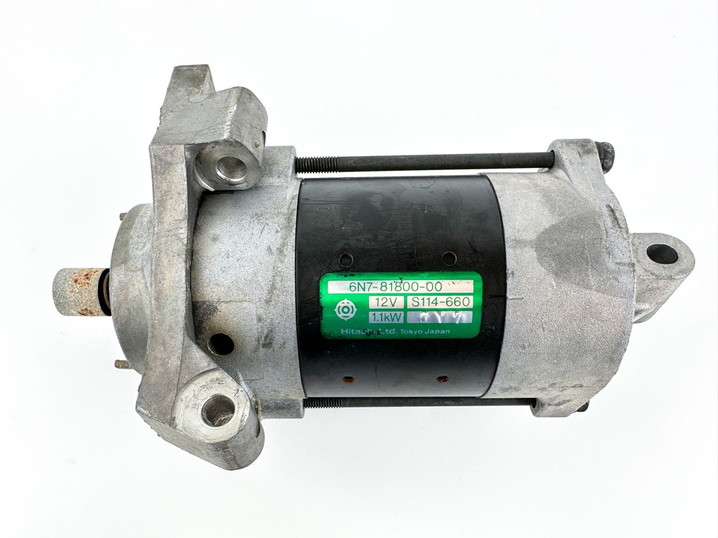 1997 Yamaha 130 HP 2 Stroke Outboard Starter Motor 6N7-81800-00-00 OEM