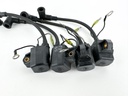 1997 Yamaha 130 HP 2 Stroke Outboard Ignition Coil Set 6R3-85570-01-00 OEM