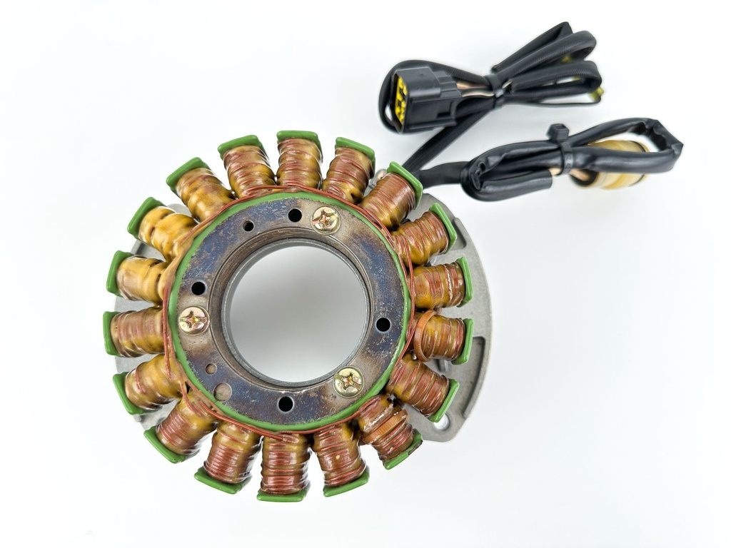 02-04 Yamaha 75 80 90 100 HP 4 Stroke Outboard Pulser Base Stator Assembly 67F-85560-01-00
