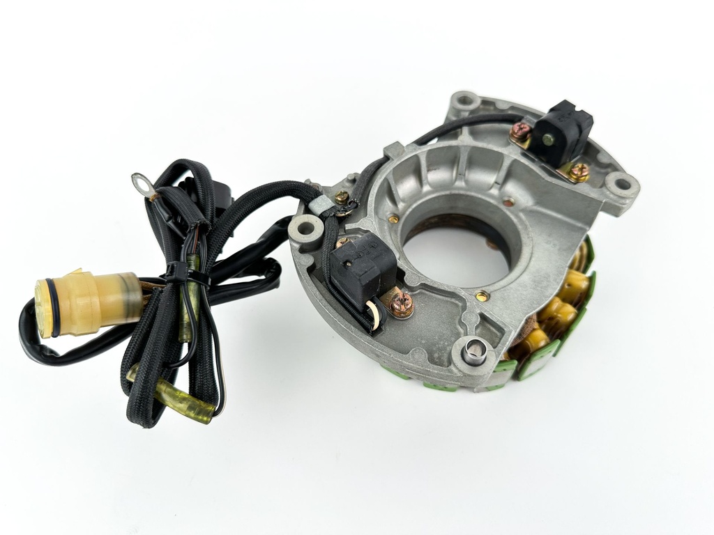 02-04 Yamaha 75 80 90 100 HP 4 Stroke Outboard Pulser Base Stator Assembly 67F-85560-01-00