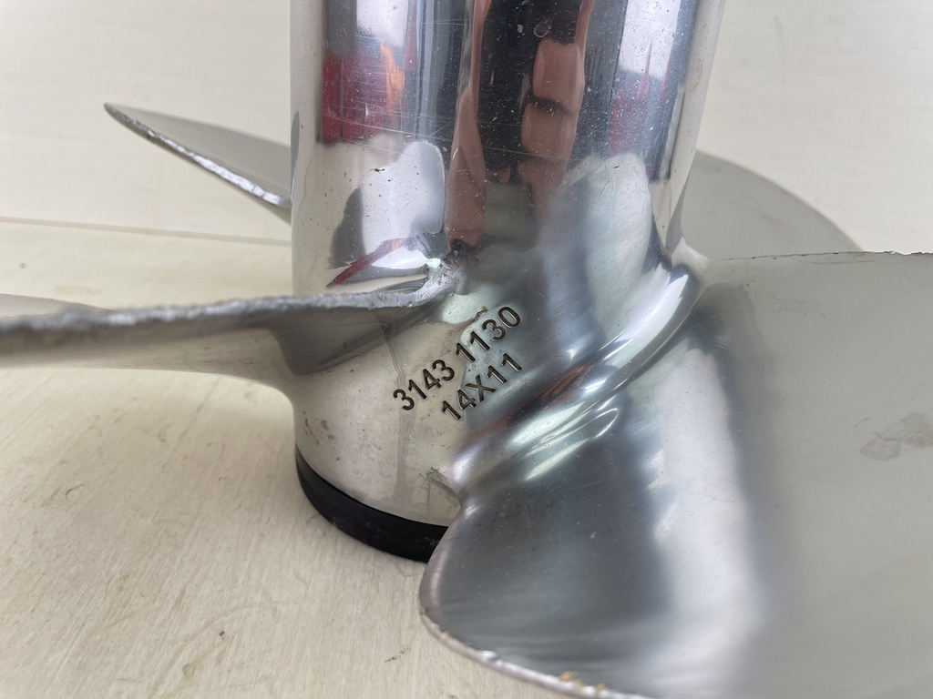 Turning Point Express 14 x 11" RH Stainless Steel Propeller 31431130