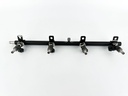 2021 Mercury 150 HP 4 Stroke Outboard Fuel Injector Set W/ Rail 8M6000652 OEM