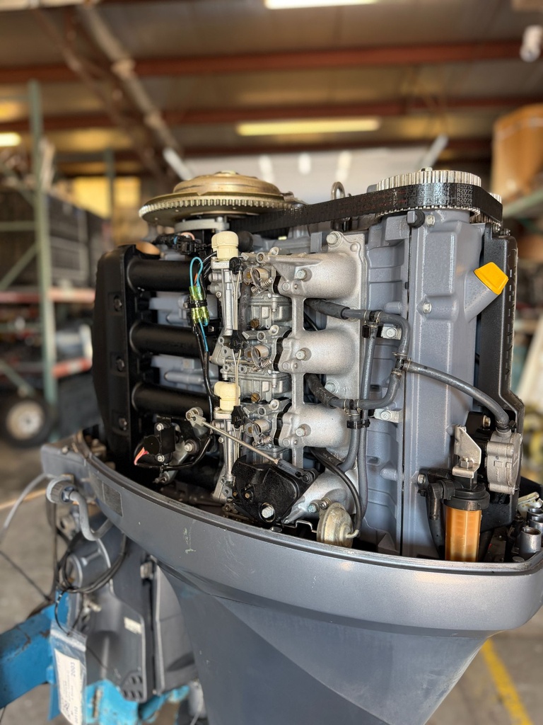 2003 Yamaha 75HP 4 Stroke Outboard Engine W/ 20" Shaft Carbureted