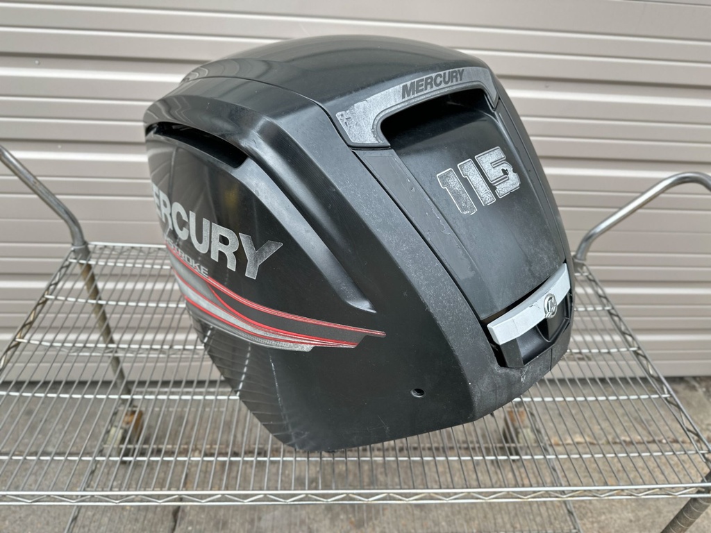 2015 Mercury 115 HP 4 Stroke Outboard Top Cowling 8M0087994 OEM