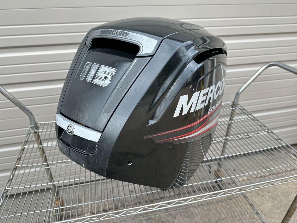 2015 Mercury 115 HP 4 Stroke Outboard Top Cowling 8M0087994 OEM