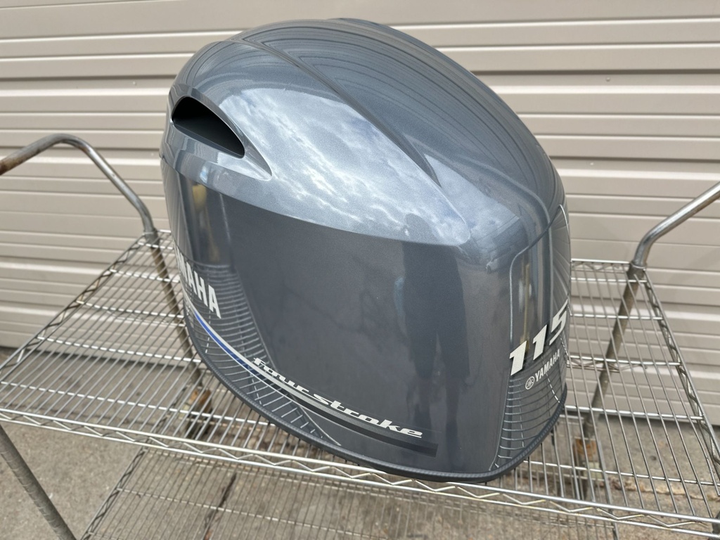 2014 + Yamaha 115HP 4 Stroke Outboard Top Cowling Cover Hood 6EK-42610-02-00