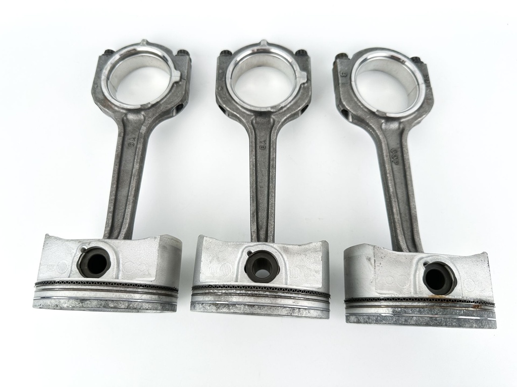 2020 Yamaha 150 HP 4 Stroke Outboard Piston W/ Connecting Rod 63P-11631-10-93 OEM