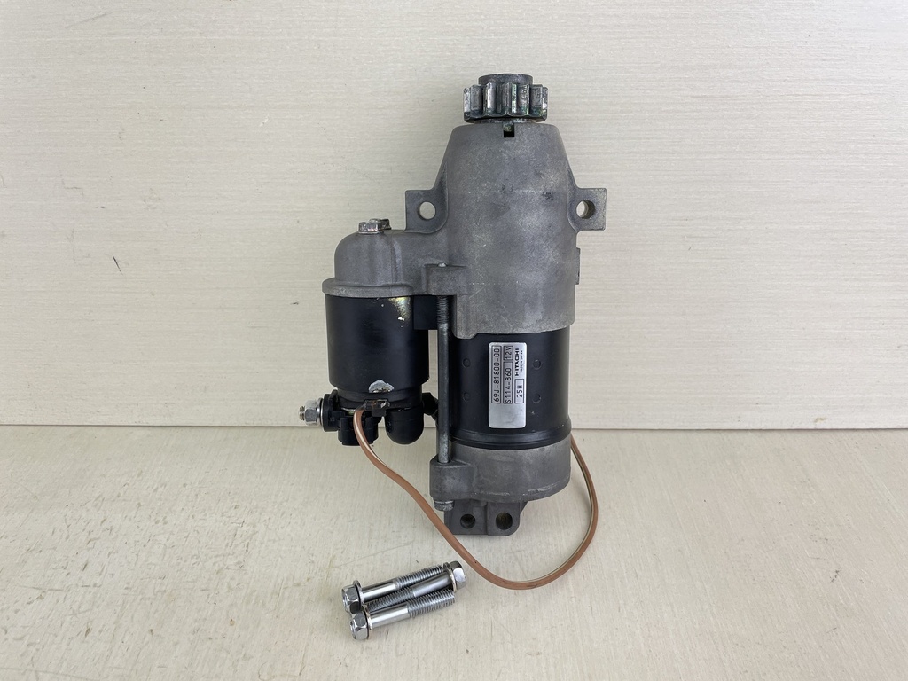 02-10 Yamaha 200 225 HP 4 Stroke Outboard Starter Motor Assembly 69J-81800-00-00