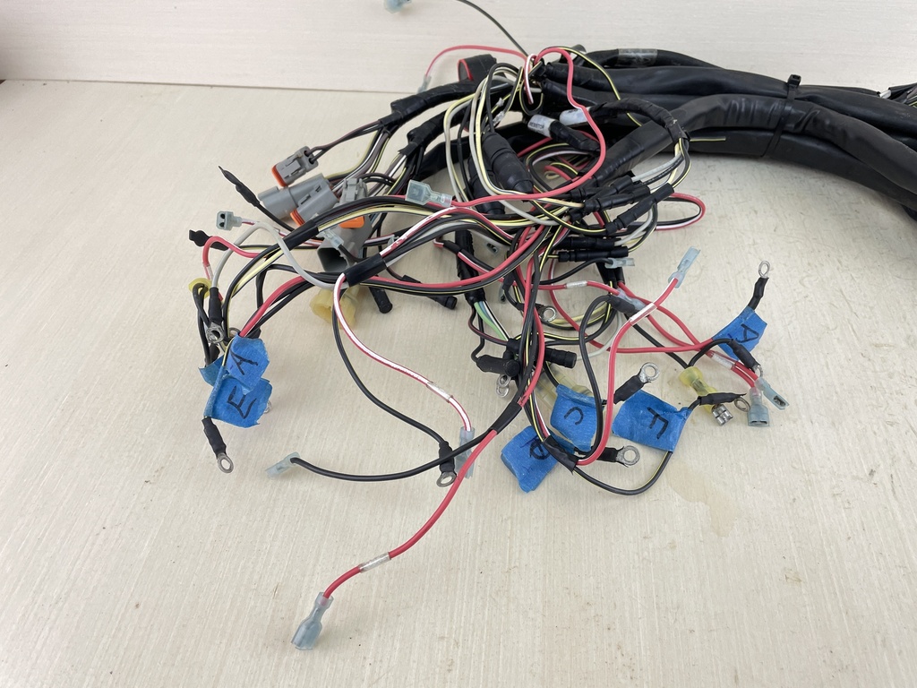 Honda Outboard Twin Engine Key Switch & Some Rigging