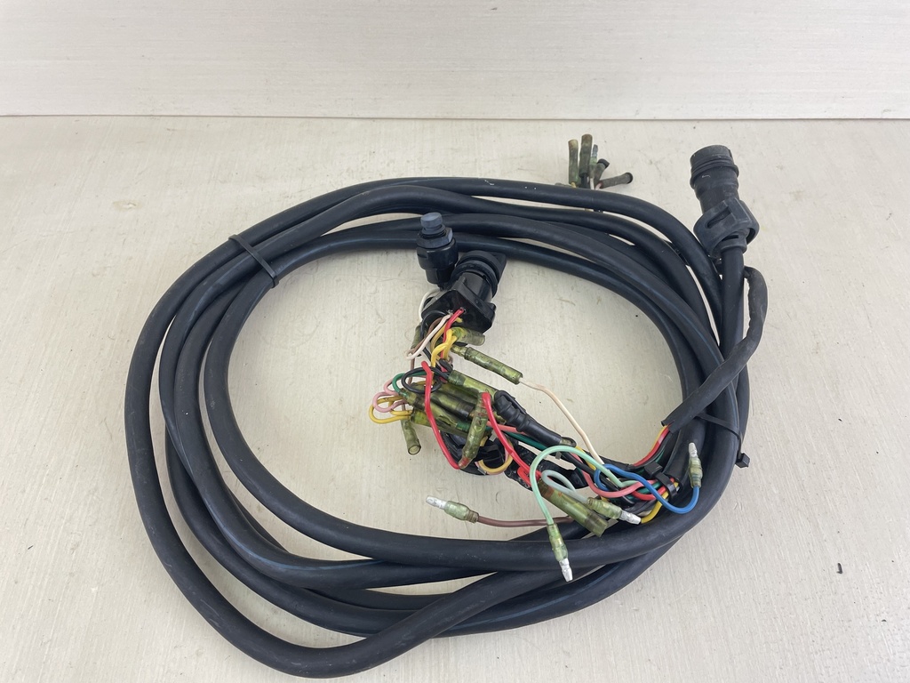 Yamaha Outboard Side Mount Binnacle 10 Pin Wire Harness W/ Key 15'