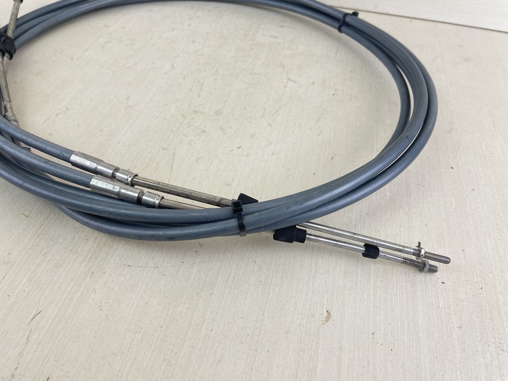 Yamaha Outboard Throttle / Shift Remote Control Cables 10' ABA-CABLE-20-GY