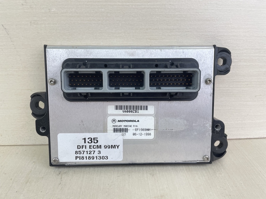 1998 Mercury 135HP 2 Stroke Outboard ECU ECM PCM Computer 857127A3