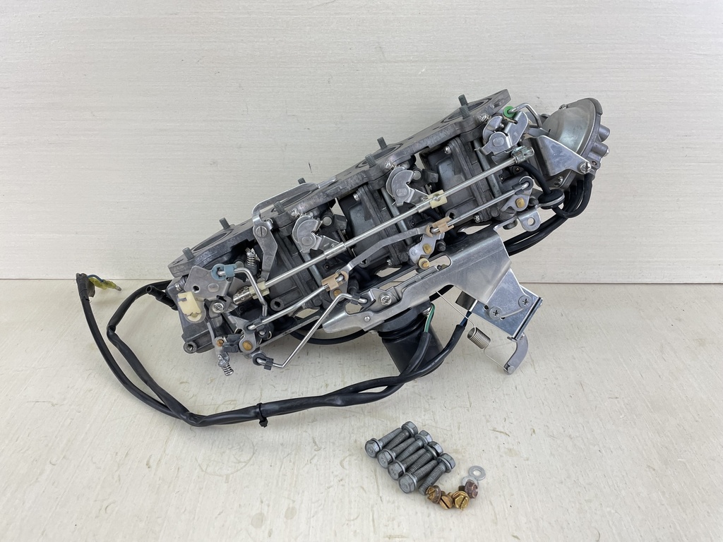 2000 Yamaha 50HP 4 Stroke Outboard High Thrust Carburetor Set 1 2 3 4