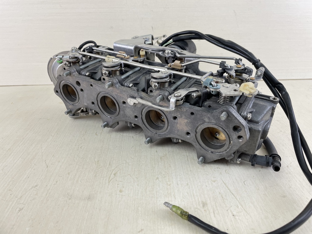 2000 Yamaha 50HP 4 Stroke Outboard High Thrust Carburetor Set 1 2 3 4