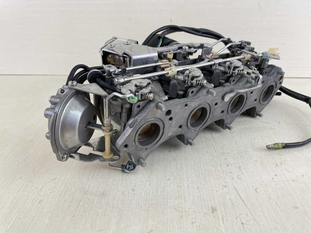 2000 Yamaha 50HP 4 Stroke Outboard High Thrust Carburetor Set 1 2 3 4